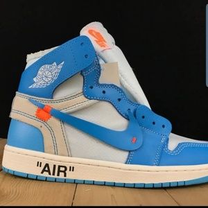 Jordan 1 UNC Off-White Used Size 12